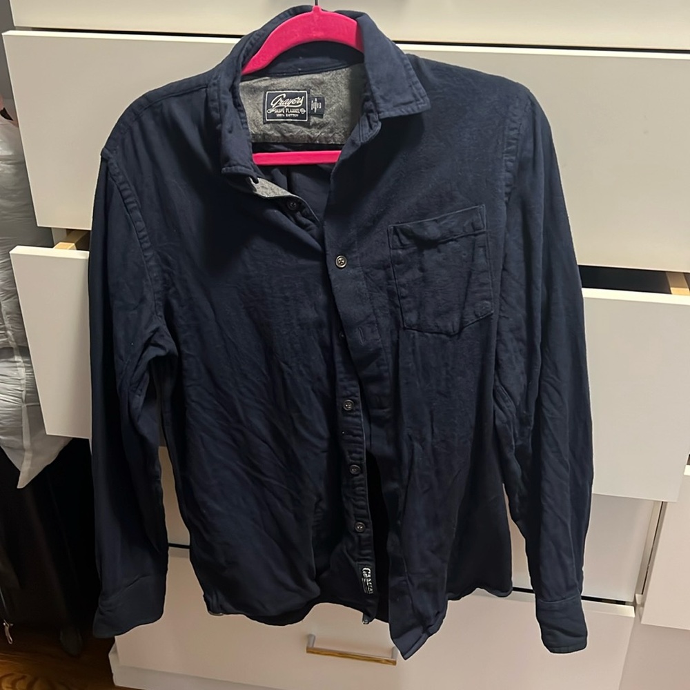 Grayers Men’s Medium Jaspe Flannel Button Down